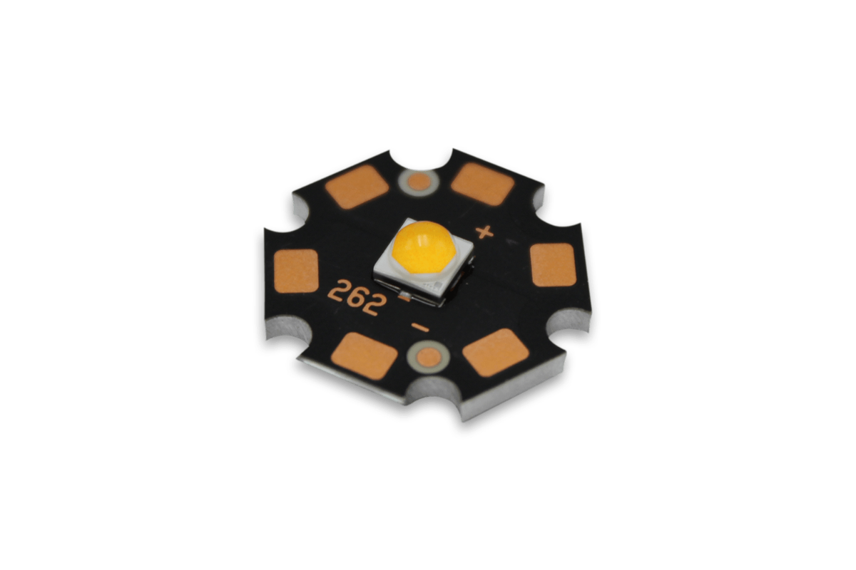 MÓDULO LED STAR 1 LED 1-2W 3000K CRI90 16X15MM