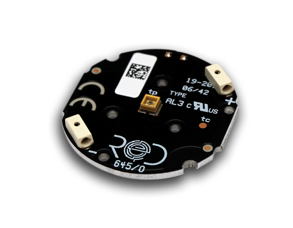 MÓDULO LED CIRCULAR 1 LED 0.62W 275NM Ø35MM