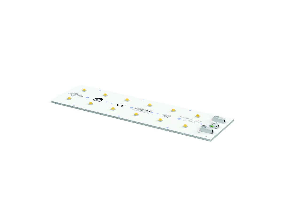 MODULE LED LINÉAIRE 12 LEDS 24-37W 3000K CRI70 170X50MM