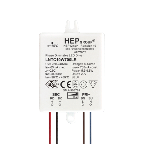 DRIVER LED CC 10W 350mA DIMMABLE TRIAC | LNTC10W350LR