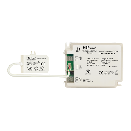 DRIVER LED CC 40W 1050mA DIMMABLE CASAMBI NFC | LTWC40W1050NLR
