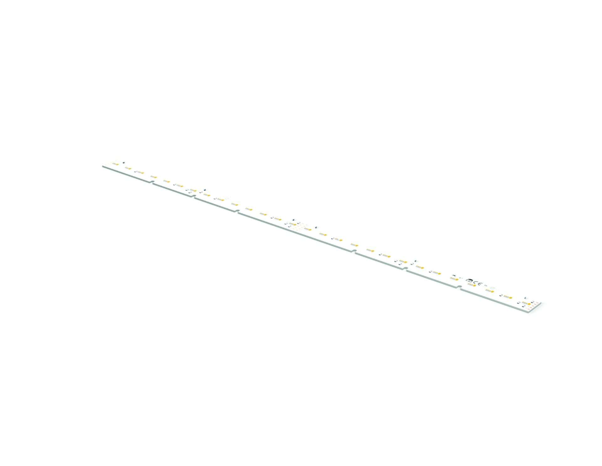 MÓDULO LED LINEAL RGBW 112 LEDS 14W 24V 4000K CRI80 560X24MM