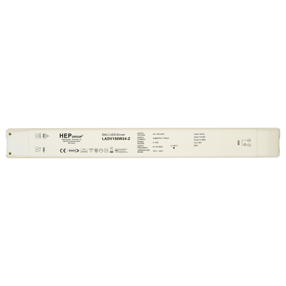 DRIVER LED CV 150W 24V DIMMABLE DALI-2 DT6 TOUCHDIM | LADV150W24-Z