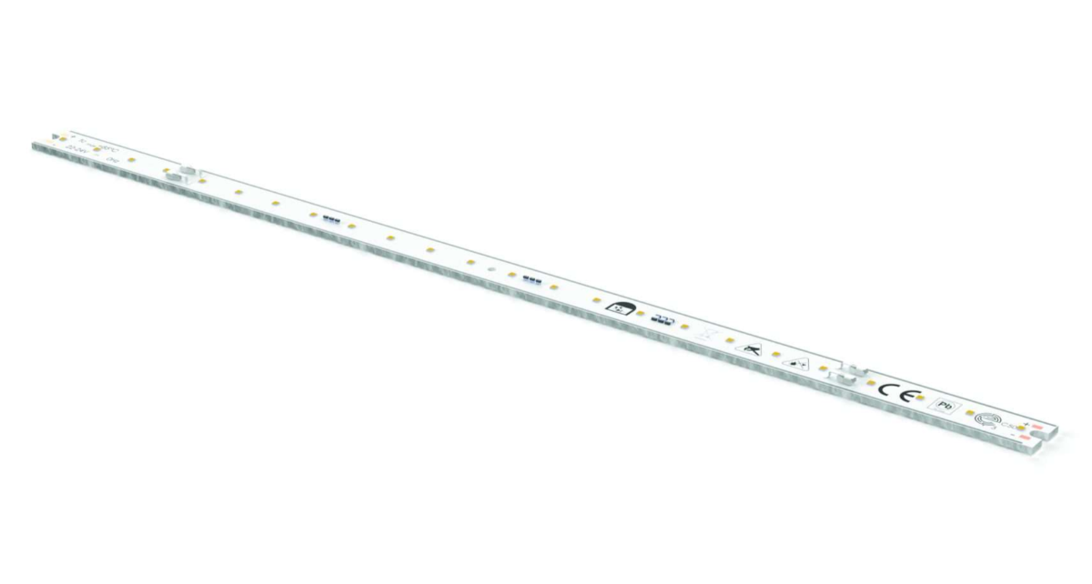 MODULE LED LINÉAIRE 24 LEDS 6-12W 3000K CRI90 24V 280X12MM