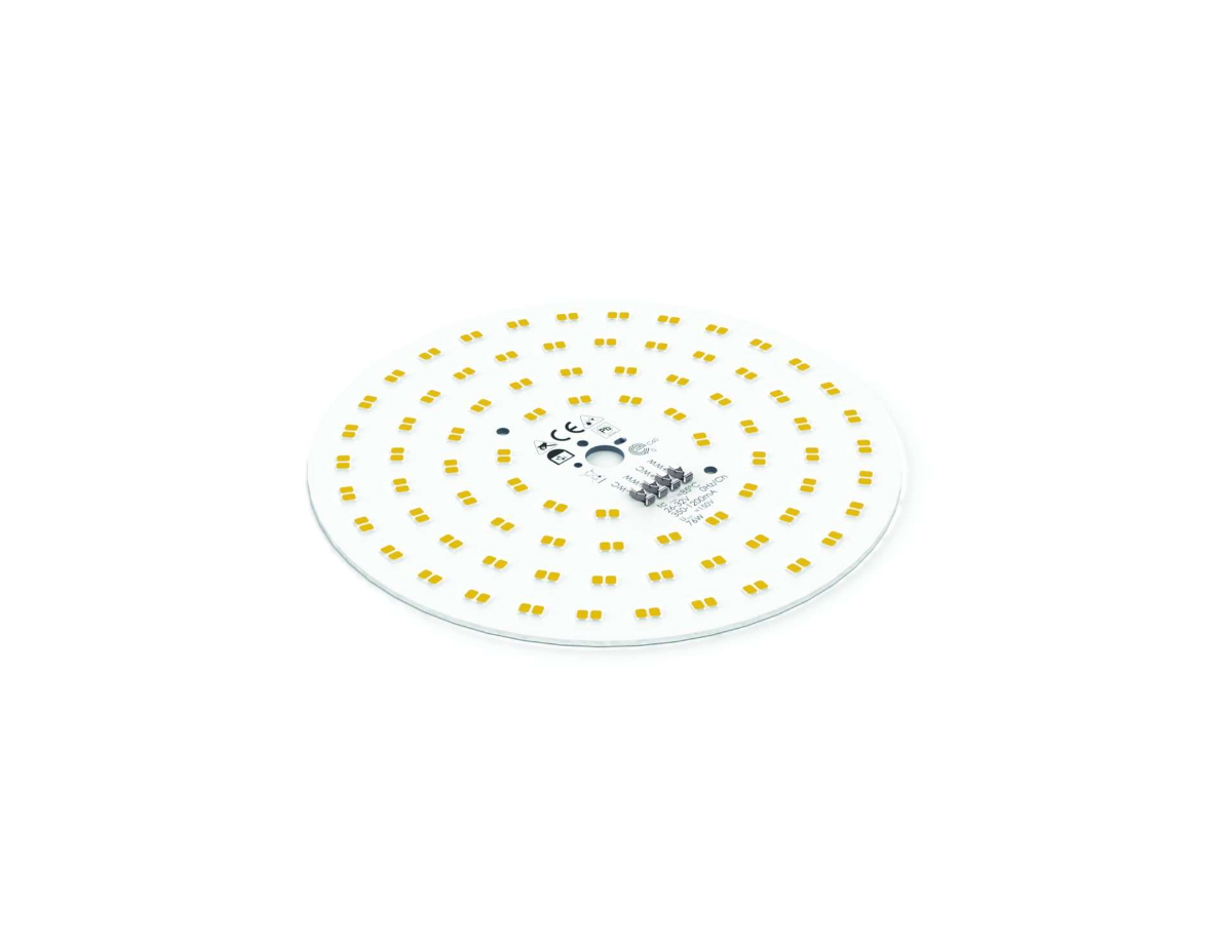 ROUND LED MODULE 160 LEDS 18-38W 3000K CRI80 Ø150MM