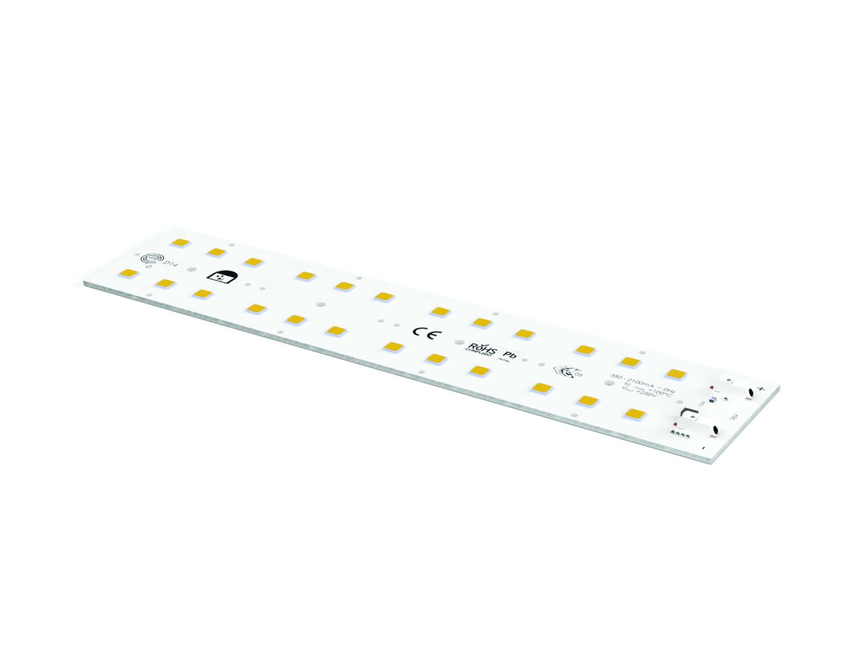MÒDUL LED LINEAL 24 LEDS 31-64W 4000K CRI70 220X50MM
