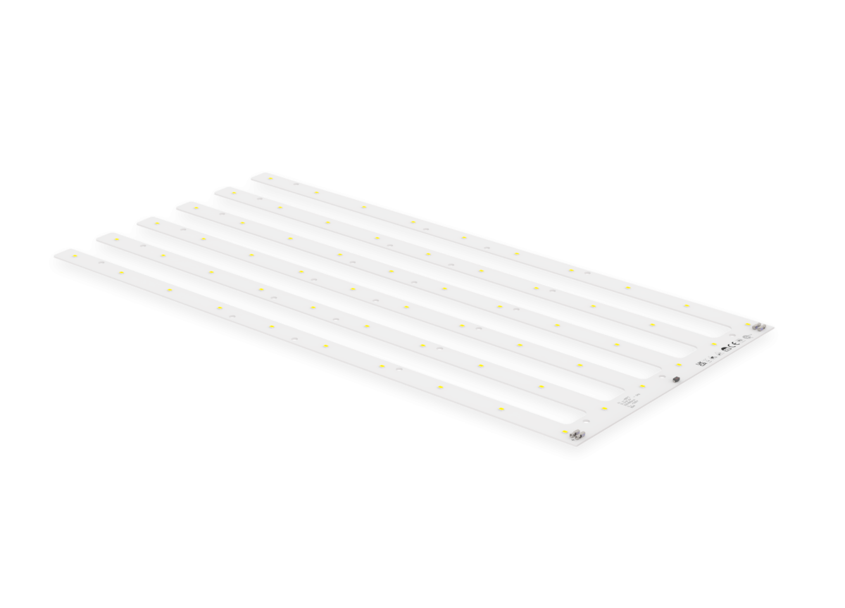 FINGER LED MODULE 60 LEDS 11-25W 4000K CRI80 490X233MM