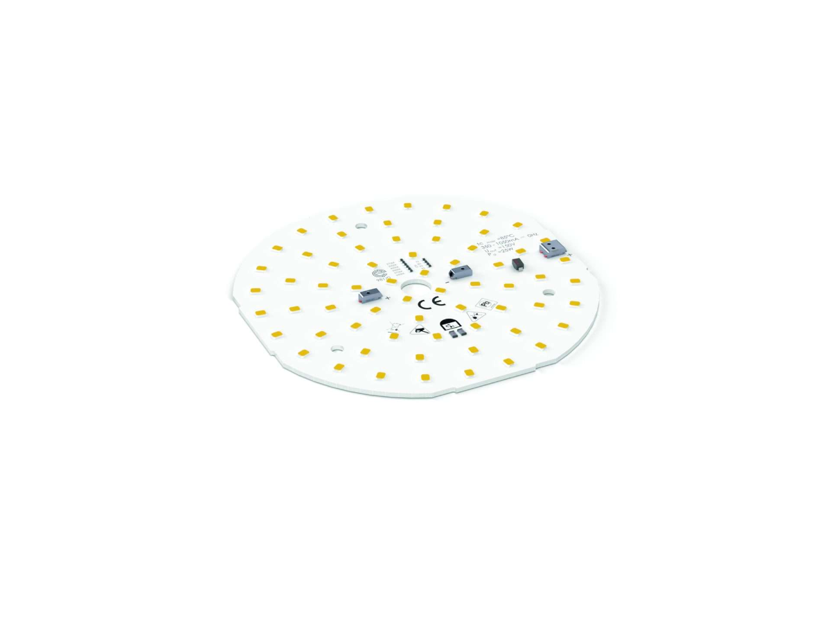MODULE LED CIRCULAIRE 65 LEDS 13-26W 3000K CRI80 Ø120MM