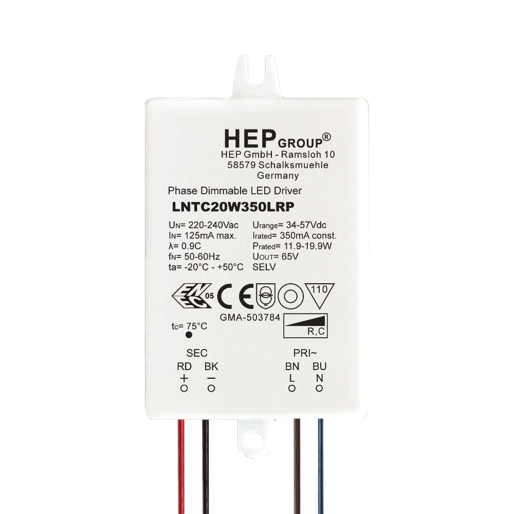 DRIVER LED CC 20W 700mA DIMMABLE TRIAC | LNTC20W700LRP