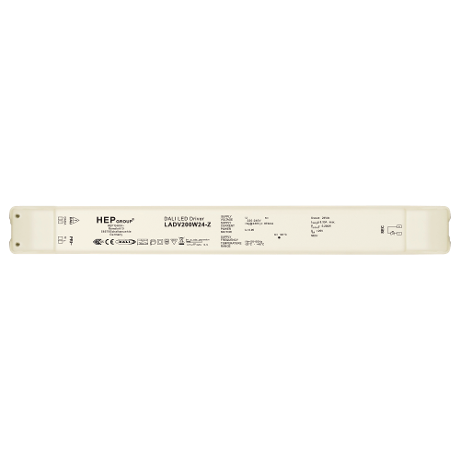 DRIVER LED CV 200W 24V DIMMABLE DALI-2 DT6 TOUCHDIM | LADV200W24-ZDALI-2 DT6 TouchDIM