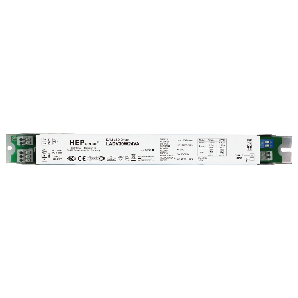 DRIVER LED CV 30W 24V DIMMABLE DALI-2 DT6 TOUCHDIM | LADV30W24VA