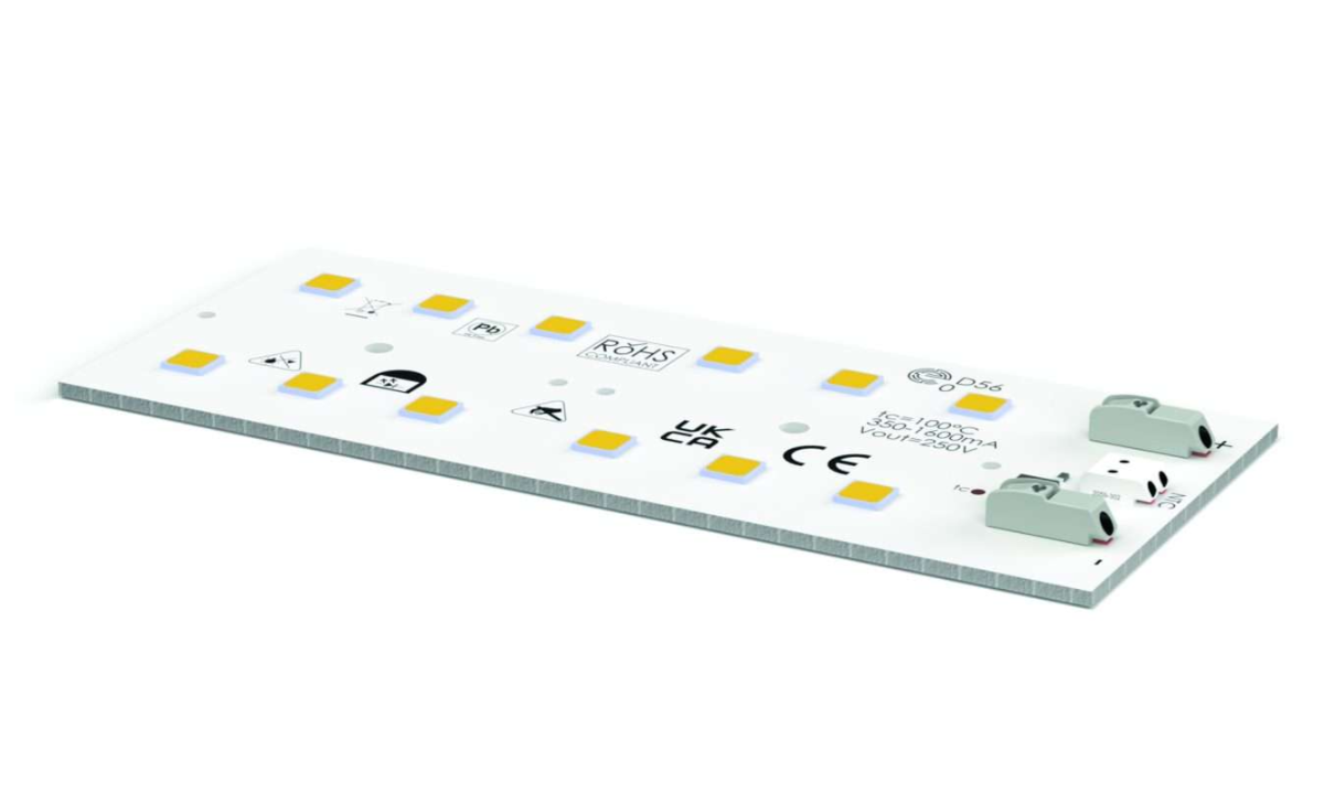 LINE LED MODULE 12 LEDS 24-50W 4000K CRI70 120X50MM