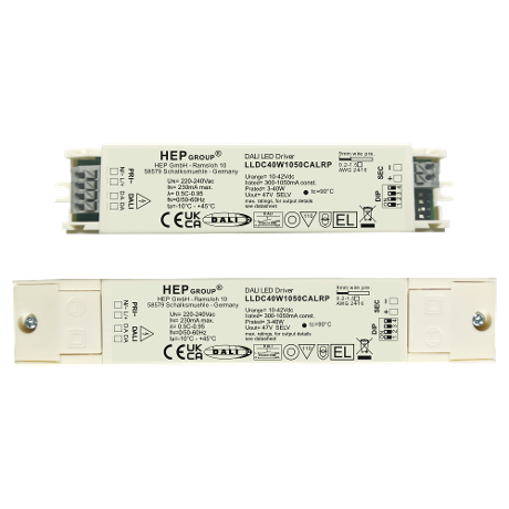 DRIVER LED CC 40W 1050mA DIMMABLE DALI-2 DT6 TOUCHDIM DIP-SWITCH | LLDC40W1050CALRP-Z