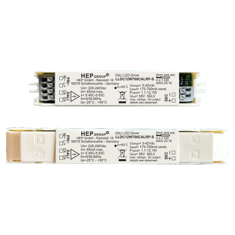 DRIVER LED CC 12W 700mA DIMMABLE DALI-2 DT6 TOUCHDIM DIP-SWITCH | LLDC12W700CALRP-S-Z