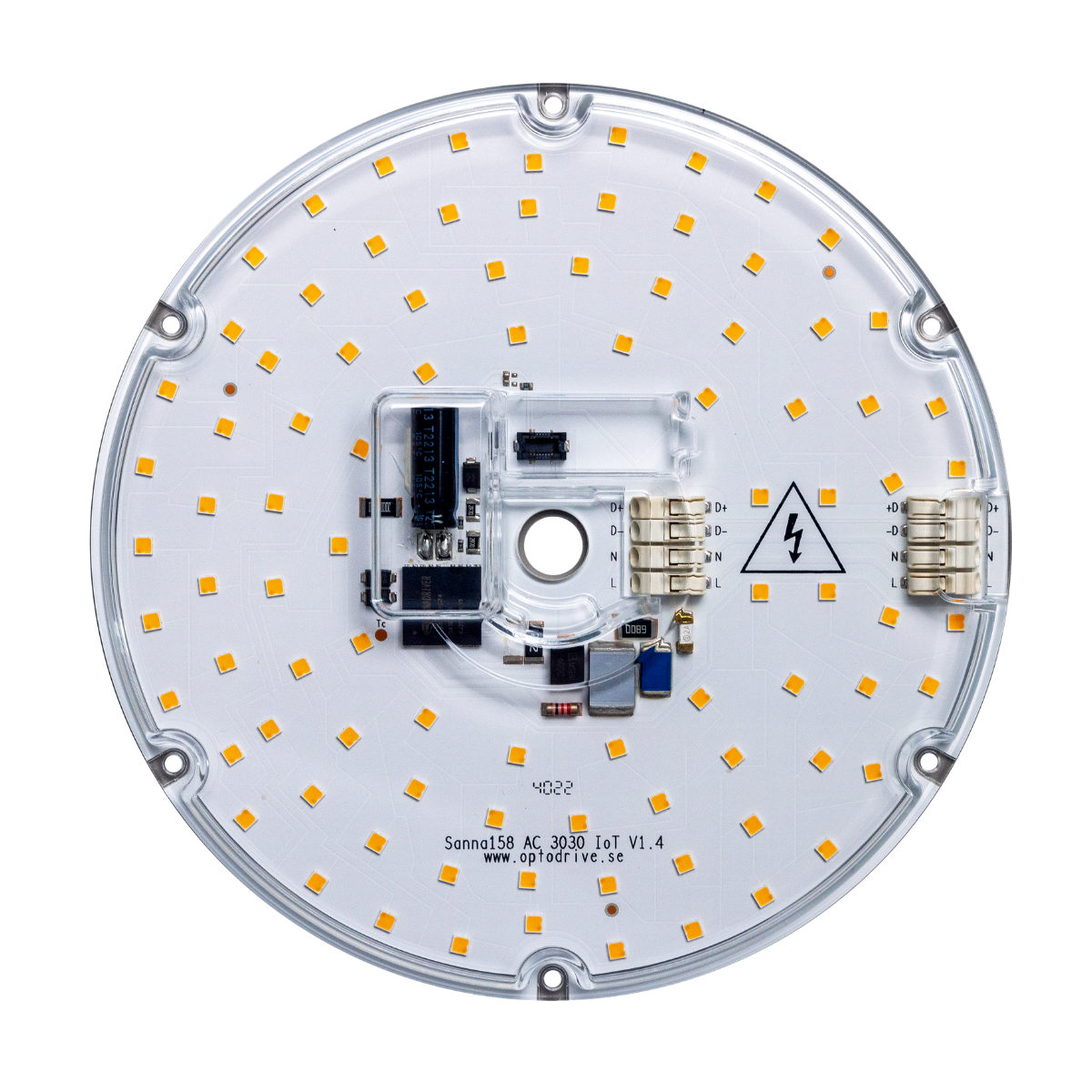 MODULE LED 230VAC CIRCULAR IOT 12W 3000K CRI90 Ø158MM IOT 130°