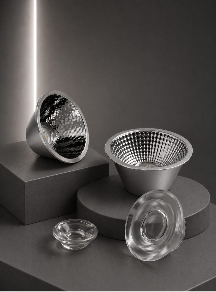 REFLECTORES / ÓPTICAS
