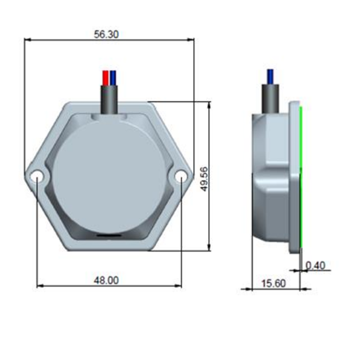 Led Module 6w LED MODULE 230VAC HEXAGONAL IP65 DIFUSO 6W 2200K CRI90 100°